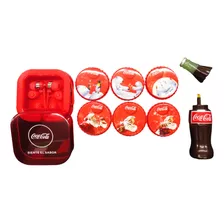 Colguijes Coca Cola Marcador Y Audidonos Coleccionables Set
