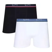 Kit 2 Cuecas Boxer Lupo Em Algodão Masculina Cotton Original