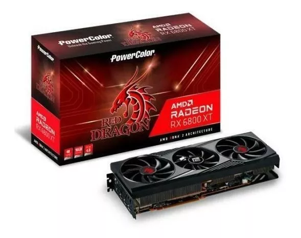 Powercolor Red Dragon Amd Radeon Rx 6800 Xt Gaming Graphics 