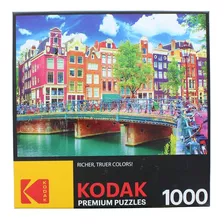 Kodak Premium Puzzle De 1000 Piezas - Coloridos Edificios Fr