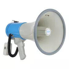 Megafone C/ Usb Sirene Microfone De Mão Alça 25w Sk66