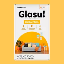 Tinta Acrílica Econômico Fosco 18l Cores - Glasu / Suvinil