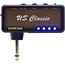 Amplificador De Audífonos Sonicake Para Guitarra