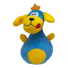 Brinquedo Pelúcia Para Cachorros Cor Azul