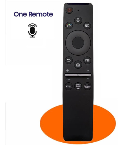 Control Para Samsung Smart Tv 4k Curve Con Voz Bn59 + Pila