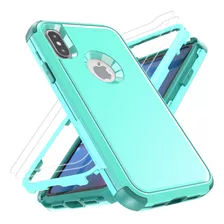 Ymhxcy Funda Para Phone X Phone Xs Con [2 Piezas] Protect