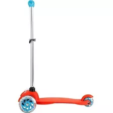 Patinete Infantil 3rodas C/luz Led Vermelho/azul-mostruário