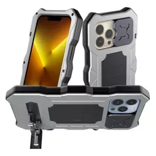 Funda Metal+silicona Para iPhone 13 Pro Max