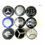 4 Emblemas Rines Mercedes 65mm 