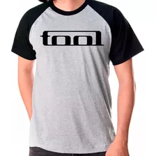 Camiseta Masculina Raglan Banda De Rock Tool