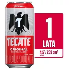 Cerveza Tecate Original Lata 24 Unds X 2 - mL a $11