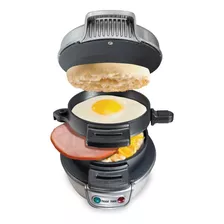 Sandwichera Breakfast Maker Hamilton Beach 25475-cl Color Gris