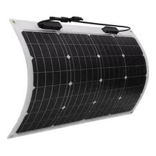 Panel Solar Flexible De 50 Vatios Y 12 Voltios, Monocri...