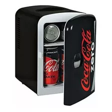 Mini Heladera Coca-cola Zero P/ 6 Latas 4 L 12 V Dc Cosme §
