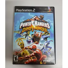 Power Rangers Dino Thunder Ps2 Original Completo Americano