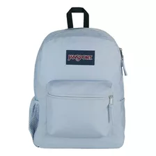 Mochila Jansport Escolar Casual Urbana Cross Town Color Azul Claro