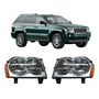 Par Faros Jeep Grand Cherokee 93/98 Depo