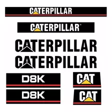 Kit De Adesivo Para Caterpillar D8k (série 2)
