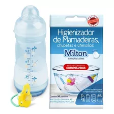 20 Pastilhas Milton Desinfeta E Esteriliza Mamadeira Chupeta