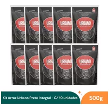 Arroz Preto Integral Urbano - 500g Fardo Com 10 Un