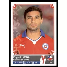 Lámina Album Copa America Chile 2015 Eugenio Mena Reciclado