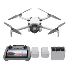 Drone Dji Mini 4 Pro Combo Plus 3 Baterias Rc2 Com Tela 20km