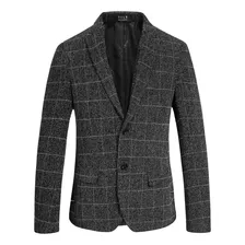 Chamarras Tipo Blazer Casual Para Hombre, Abrigos Deportivos