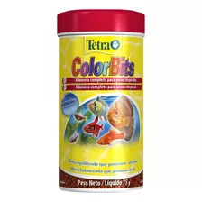 Tetra Color Tropical Granules 75gr - Color Bits 75g