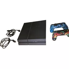 Console De Videogame Sony Playstation 4 (ps4) - 500gb, Controles E 8 Jogos Originais