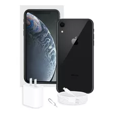 Apple iPhone XR 64 Gb Negro Con Caja Original Batería 100%