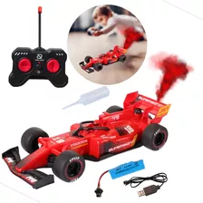 Carrinho Controle Formula 1 Solta Fumaça - Lançamento 2024