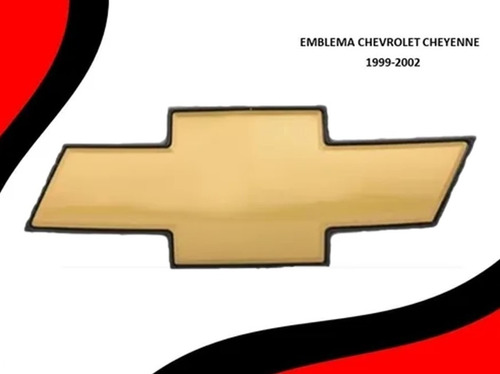 Emblema/parrilla Chevrolet Silverado Cheyenne 1999-2002 Foto 3