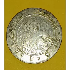 Moneda 1 Real Costa Rica 1850, Muy Buen Estado.