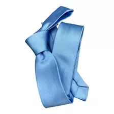 Gravata Azul Serenity Trabalhada Casamentos Kit 9 C/ Peças