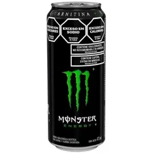 Monster Energy Original Bebida Energizante Lata X6 Unidades
