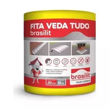 Manta Asfáltica Fita Impermeabilizante 20cm X 10m Brasilit 