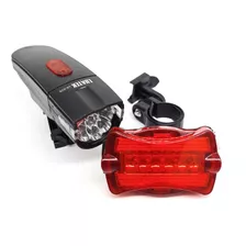 Kit Segurança Bike Bicicleta Farol Lanterna Led Ciclismo