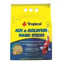 Alimento Para Peces Carpas Tropical Koi Goldfish Basic Sticks Flote 800g