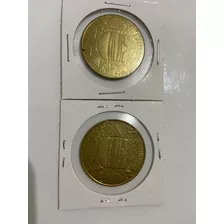 2 Moedas Comemorativas Big Mac - 50 Anos 2018 - Mcdonalds