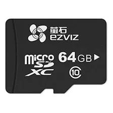 Memoria Microsd Ezviz 64gb Clase 10 Para Cámaras Vigilancia