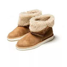 Pantufla Bota Gamuza Pantubota Promesse Corderito 15215