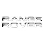Emblema Letras Para Cofre Land Rover Negro