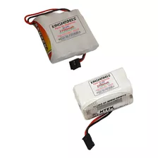 Pack Bateria Nimh 4,8v - 2700mah - Modelismo - Flat Ou Torre