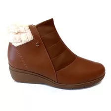 Bota Mujer Piccadilly Taco Chino Cuero Eco 36 Al 42