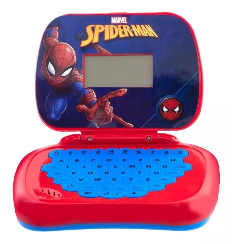 Laptop Infantil Spider Man Homem Aranha Candide - Bilíngue 