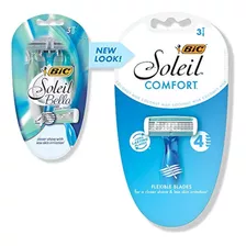 Maquinilla De Afeitar Desechable Bic Soleil Comfort Para Muj