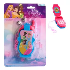 Celular De Brinquedo Infantil Princesas Com Luz E Som