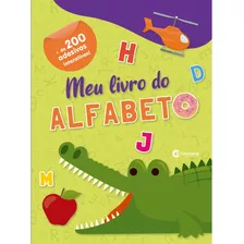 Livro Meu Livro Do Alfabeto Com Adesivos