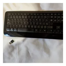 Teclado Sem Fio Microsoft 850 Qwerty Cor Preto Idioma 