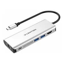 Lention Usb-c Digital Av Multipuerto Hub Con 4k Hdmi, 2 Usb